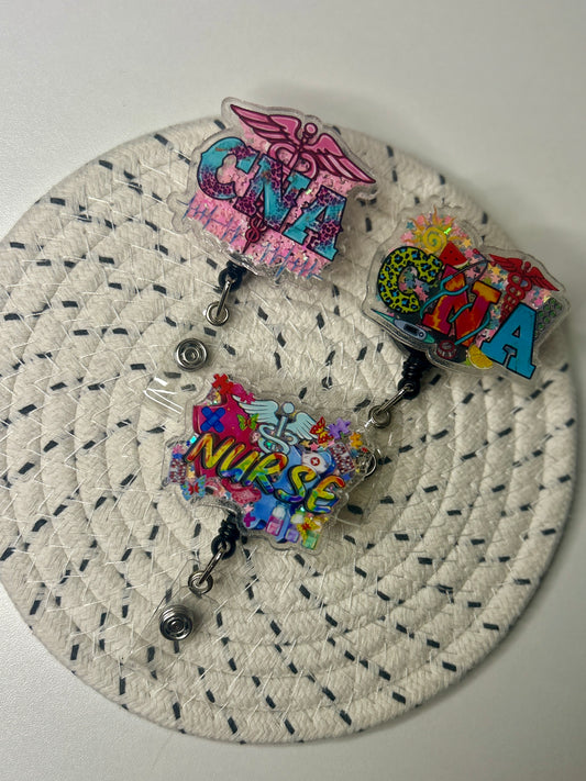 Shaker Badge Reels