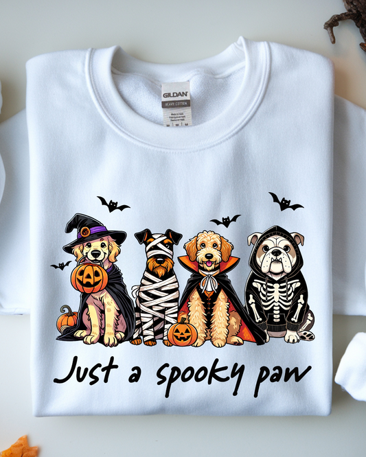 Just a Spooky Paw Sweat Shirt