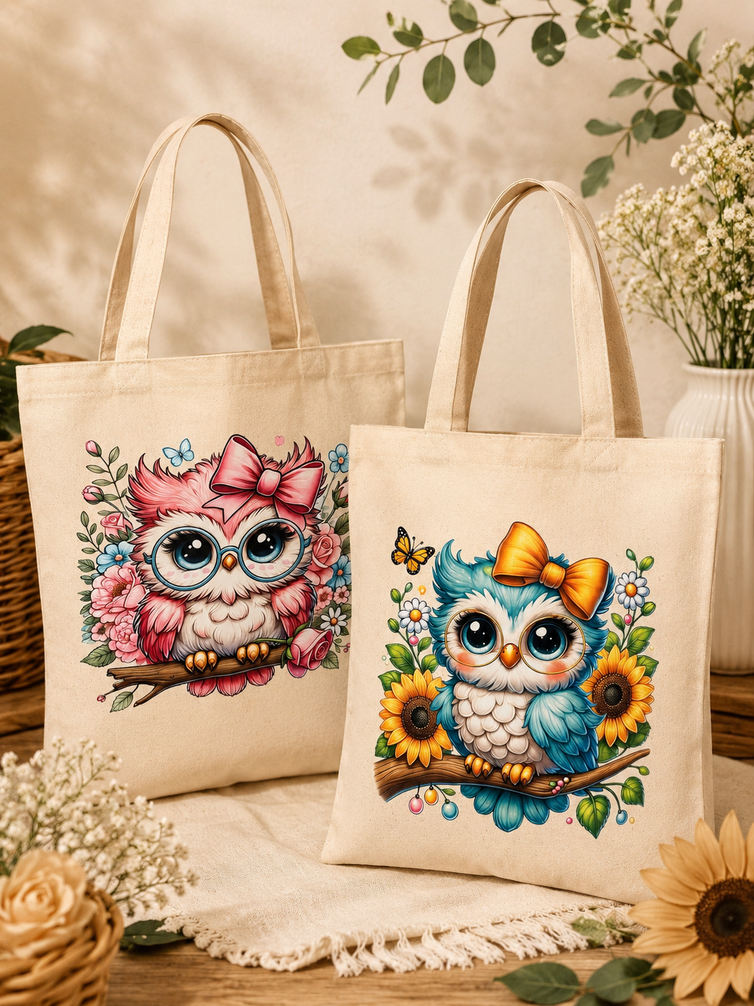 Owls Tote Bag