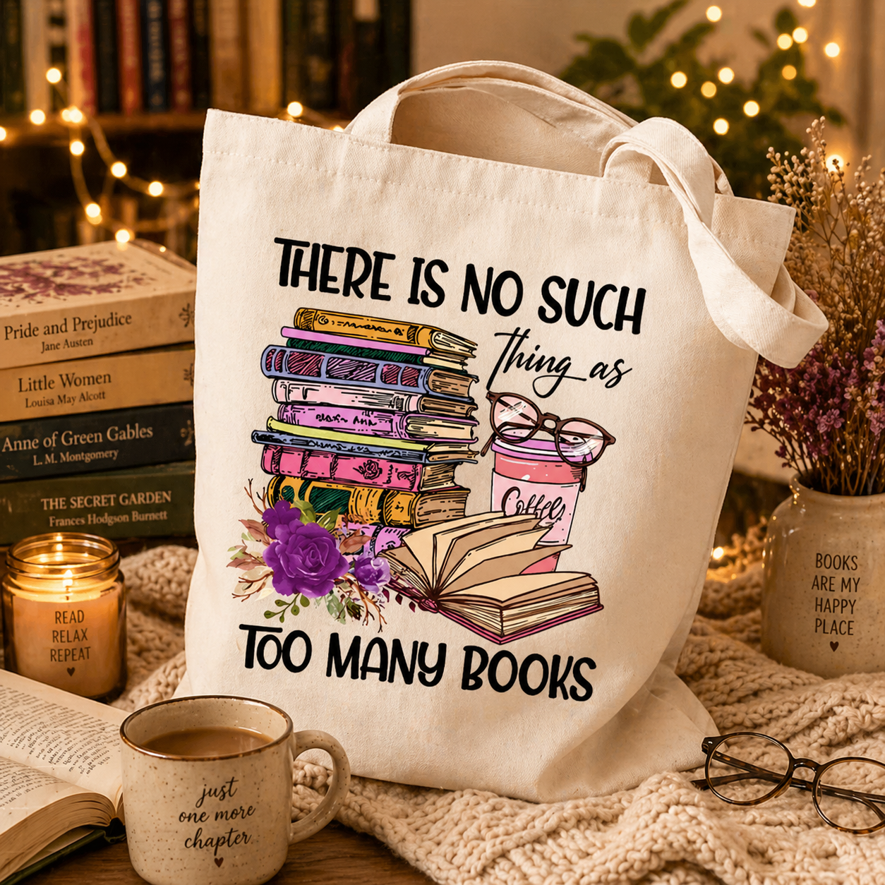 Bookish Tote Bag
