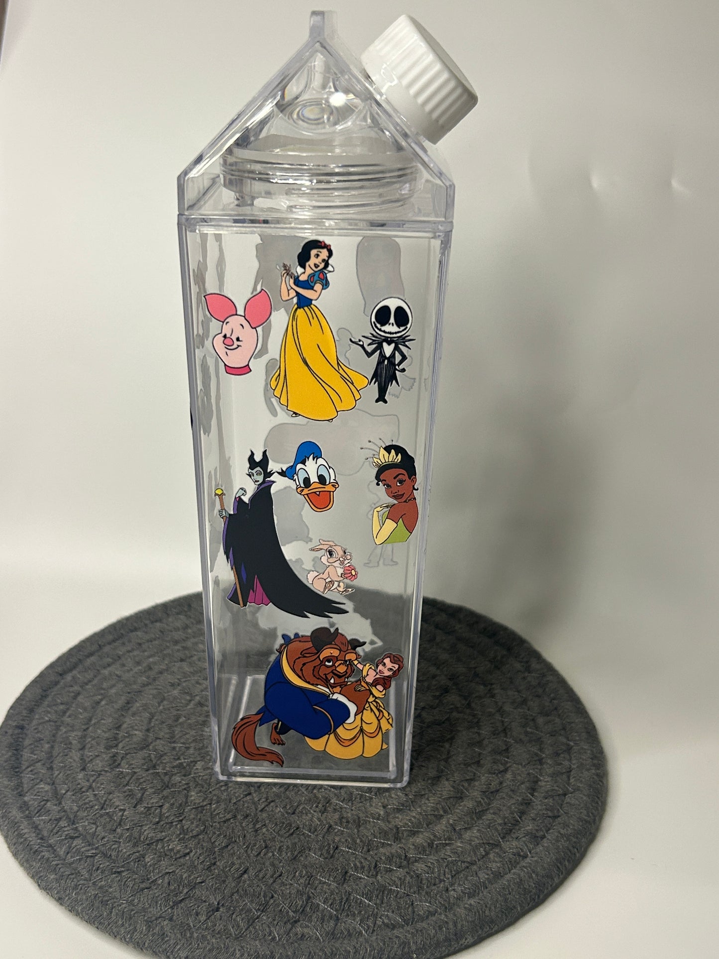 Disney Milk Carton Water Bottle