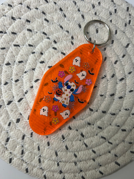 Stitch Halloween Keychain