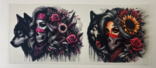 The girl & Wolf