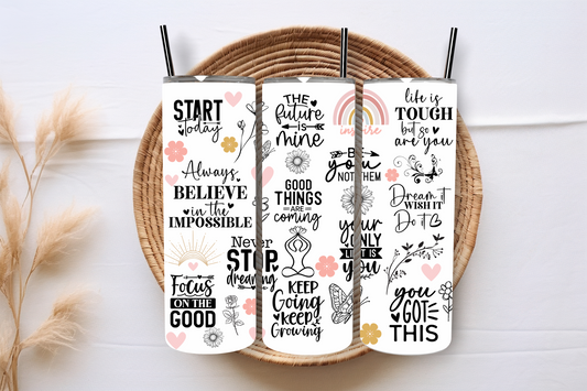 START TODAY TUMBLER