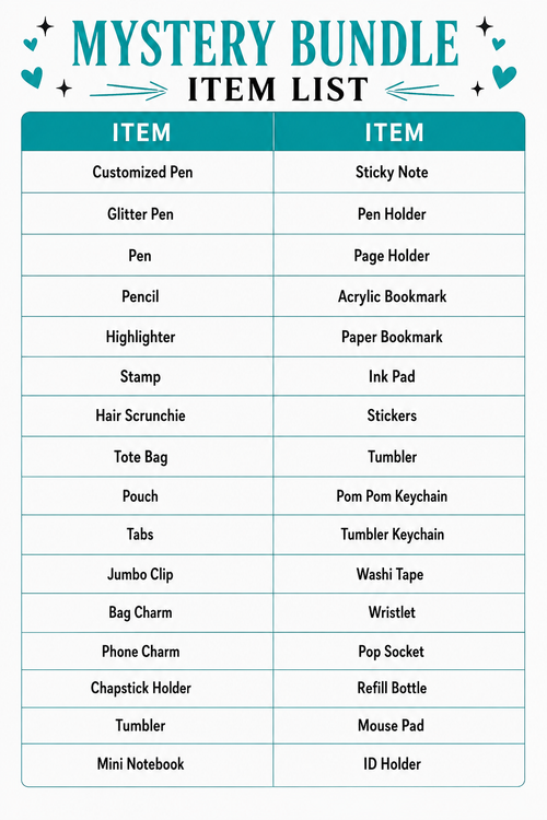20 Items Bundles