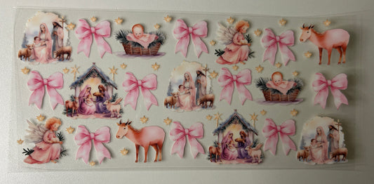 Pink bow (Jesus )