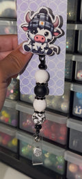 Cow Badge Reel