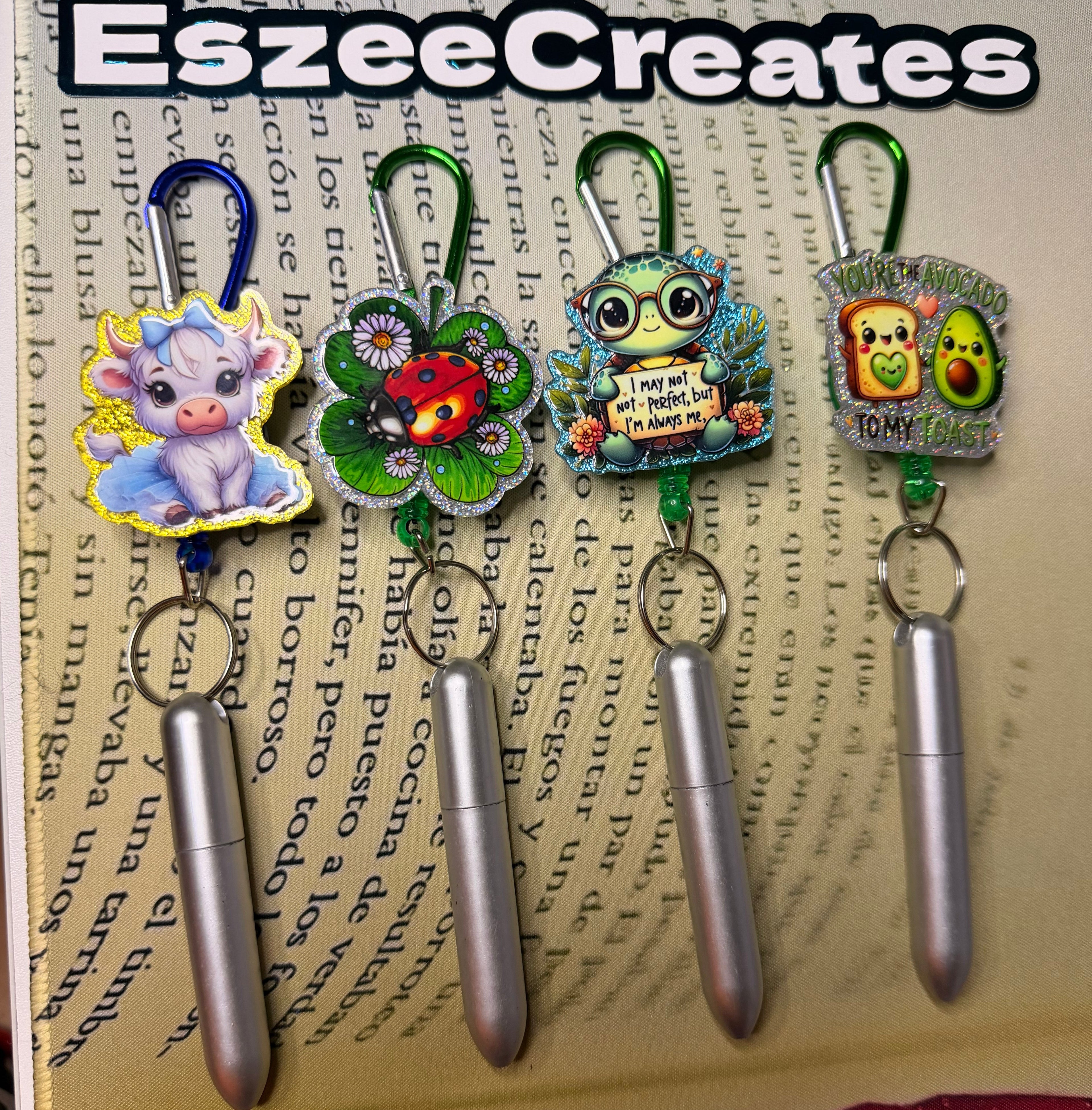 Badge Reel Pen