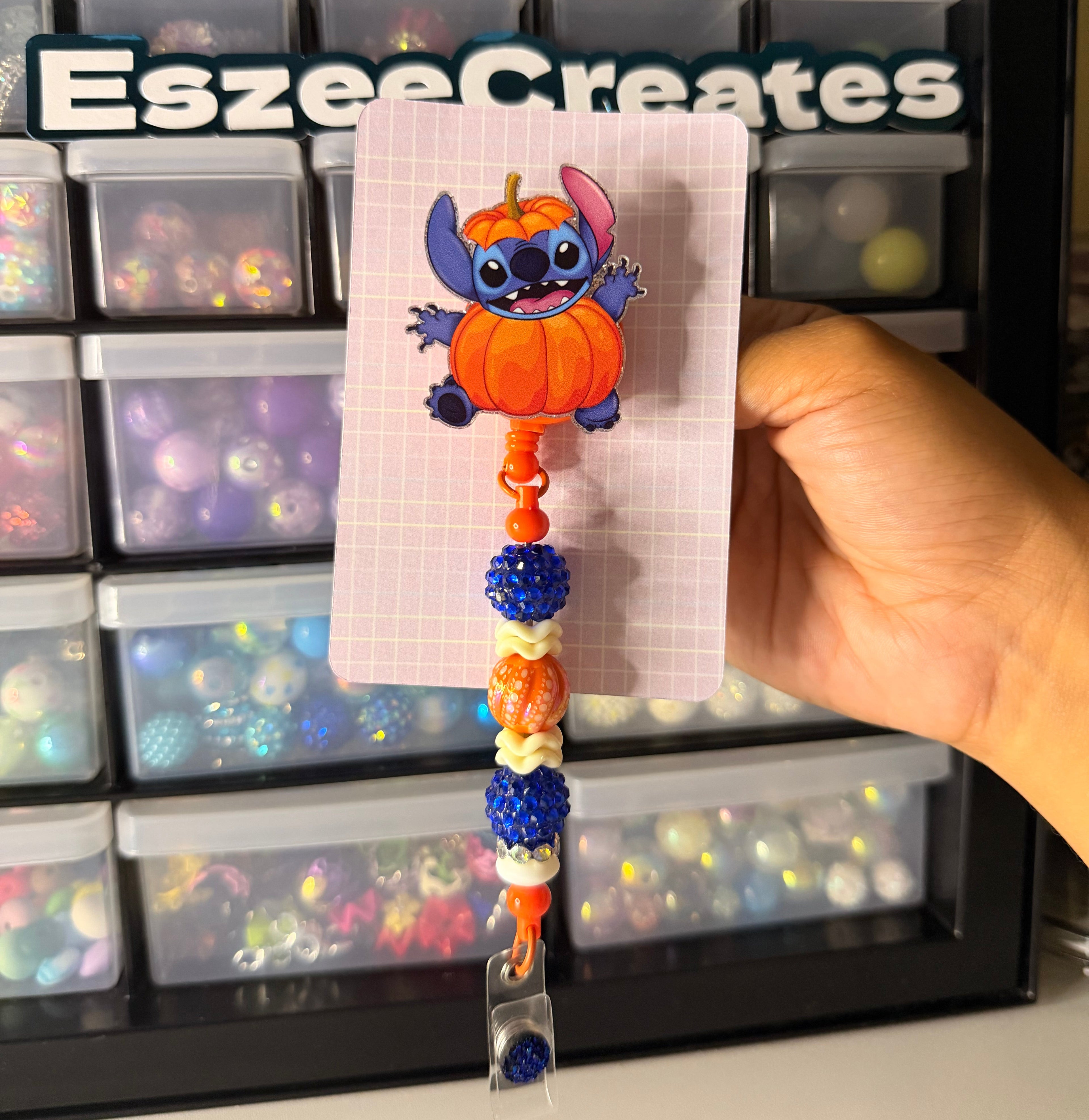 Stitch Beadable Badge
